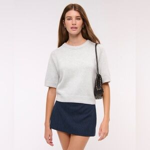 Abercrombie & Fitch Madeline Crew Sweater Tee